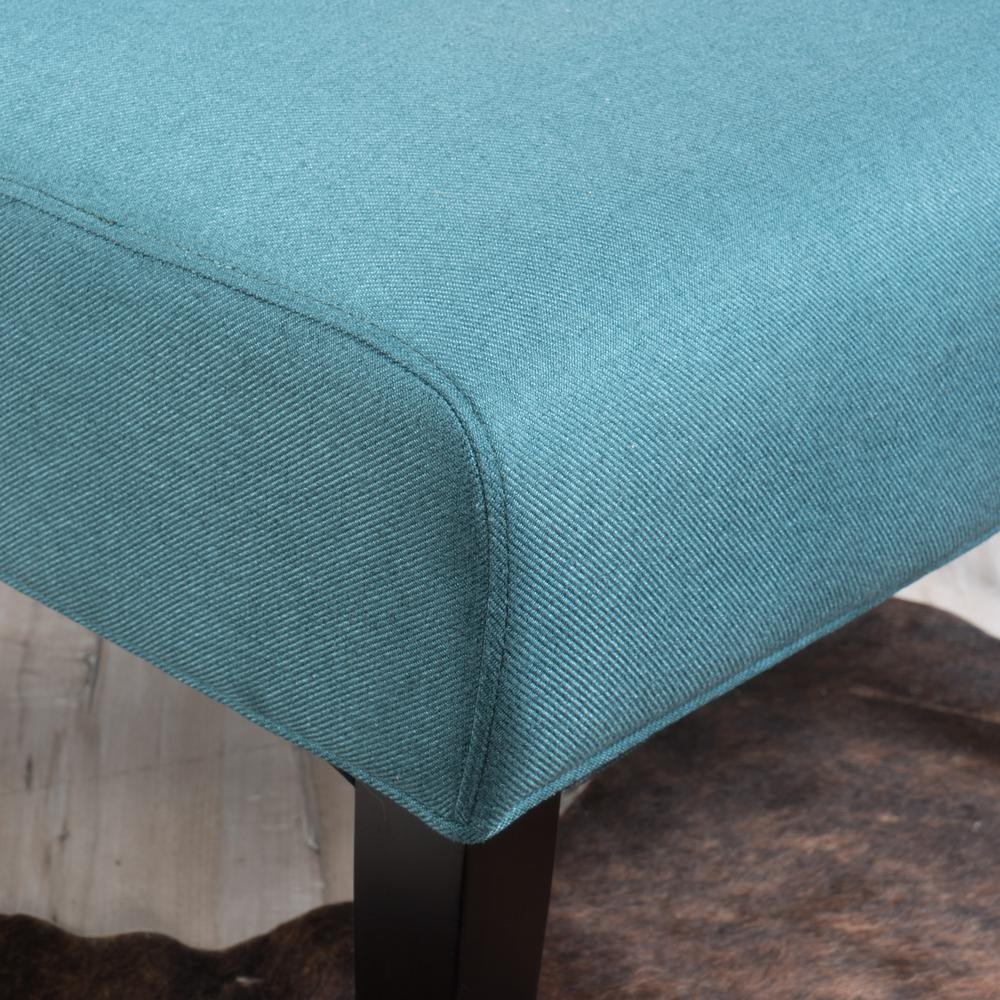Noble House Kassi Dark Teal Fabric Accent Chair 11021 The Home Depot Noble House Kassi Dark Teal Fabric