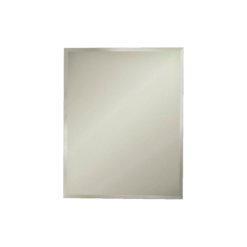 Jensen Horizon 16 In W X 26 In H X 4 3 4 In D Frameless Recessed Bathroom Medicine Cabinet With Beveled Edge Mirror 1451x The Home Depot