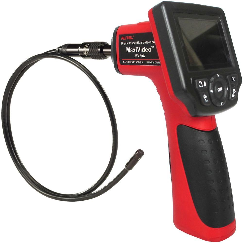 Autel Digital Video Scope with 5.5 mm Probe-MV208-55 - The Home Depot