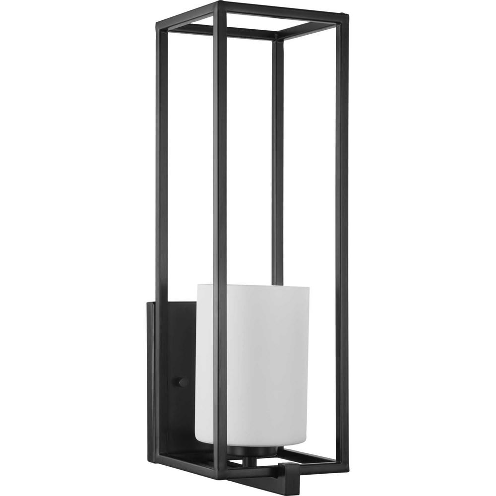 Progress Lighting Chadwick 1 Light Black Wall Bracket Sconce Progress Lighting Chadwick 1 Light