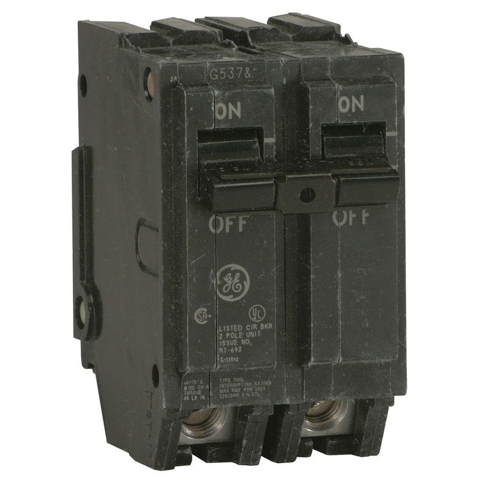 GE Q-Line 30 Amp 2 in. Double-Pole Circuit Breaker ...