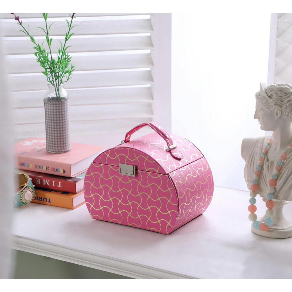 Hot Pink Home Accents Decor The Depot Hot Pink Travel Jewelry Case