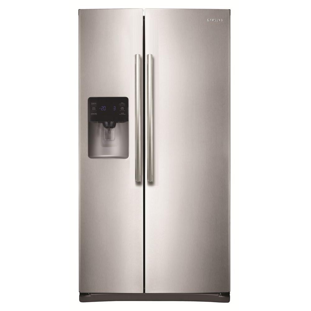 Samsung 24.5 cu. ft. Side by Side Refrigerator in Stainless Steel