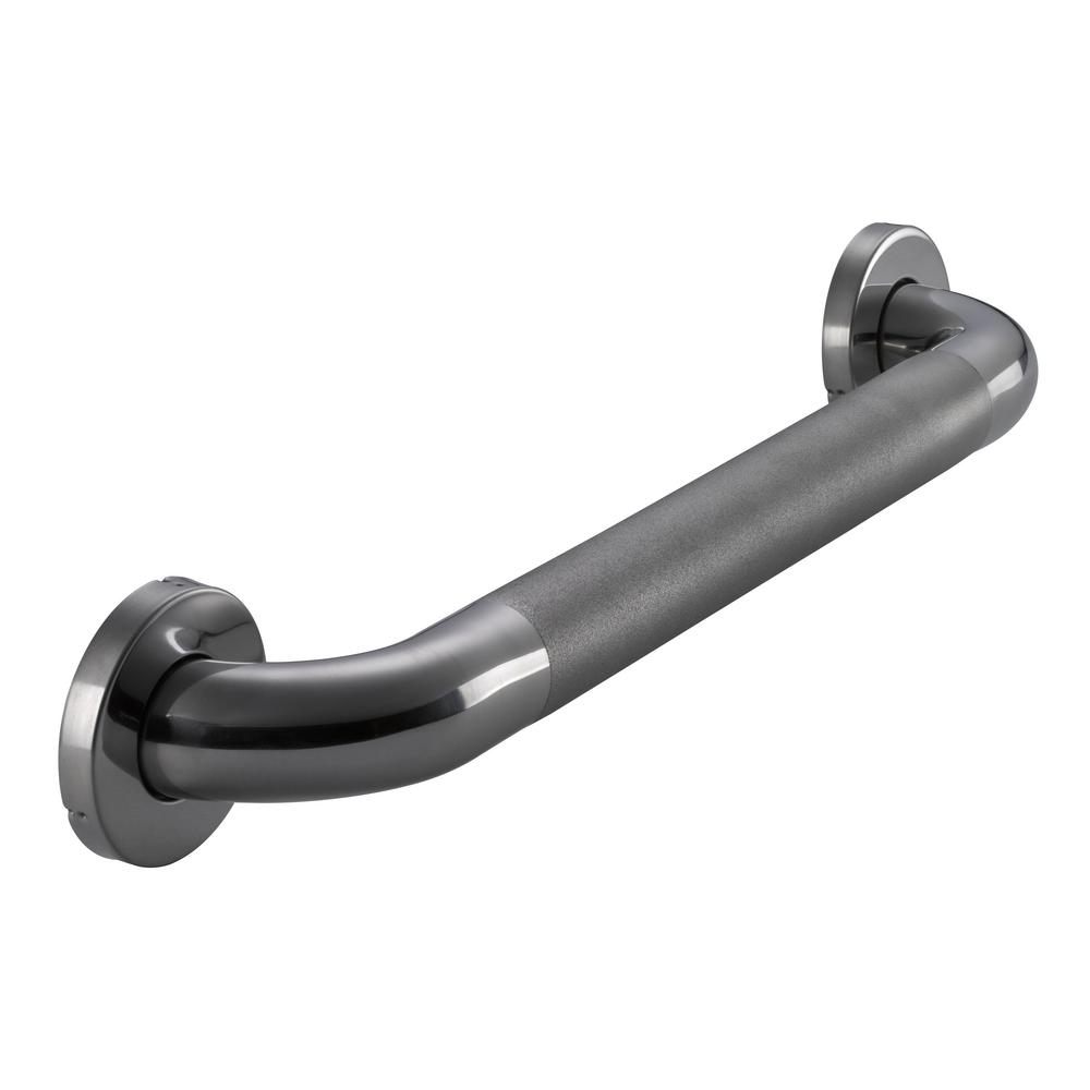 No Drilling Required 18 In X 1 2 Grab Bar Brushed No Drilling Required 18 In X 1 2 Grab Bar Brushed