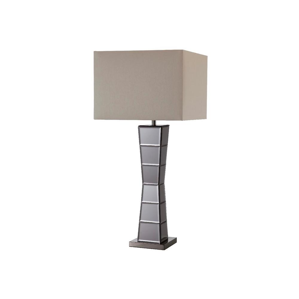 crystal tower table lamp