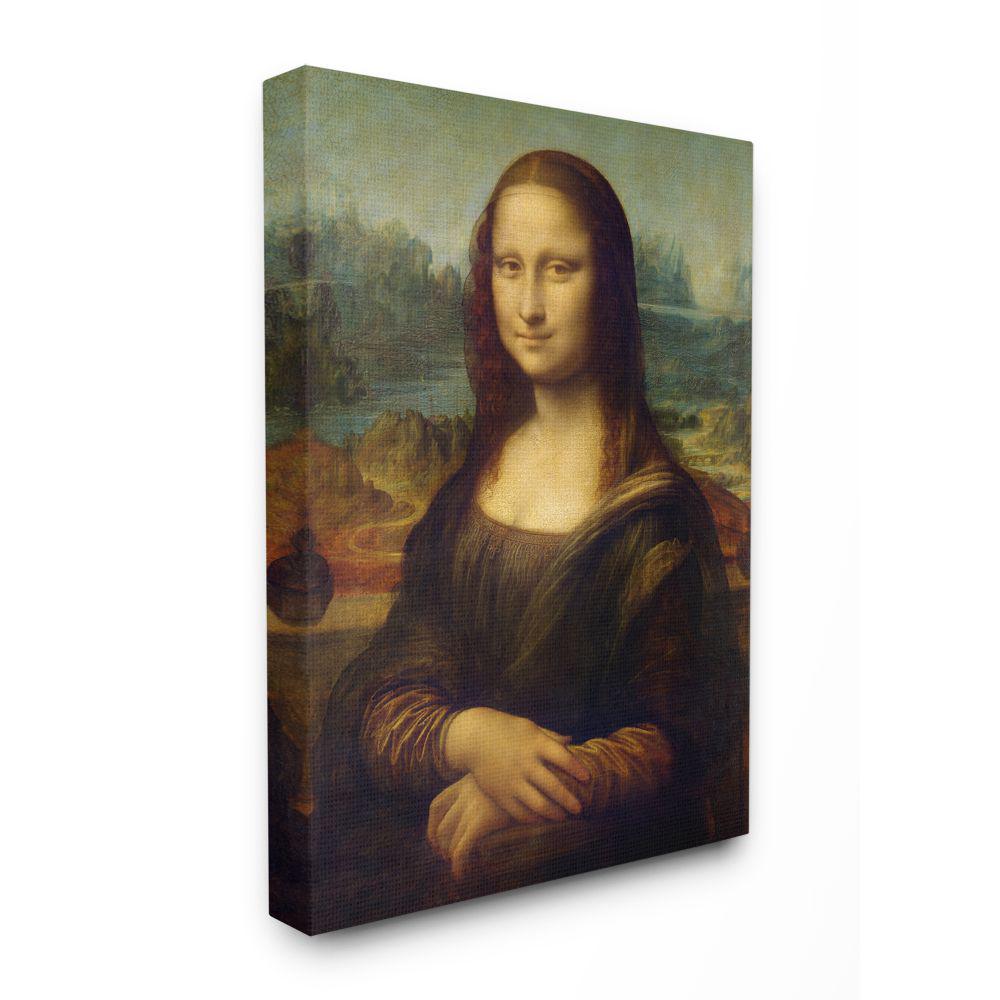 The Stupell Home Decor Collection 24 In X 30 In Da Vinci Mona