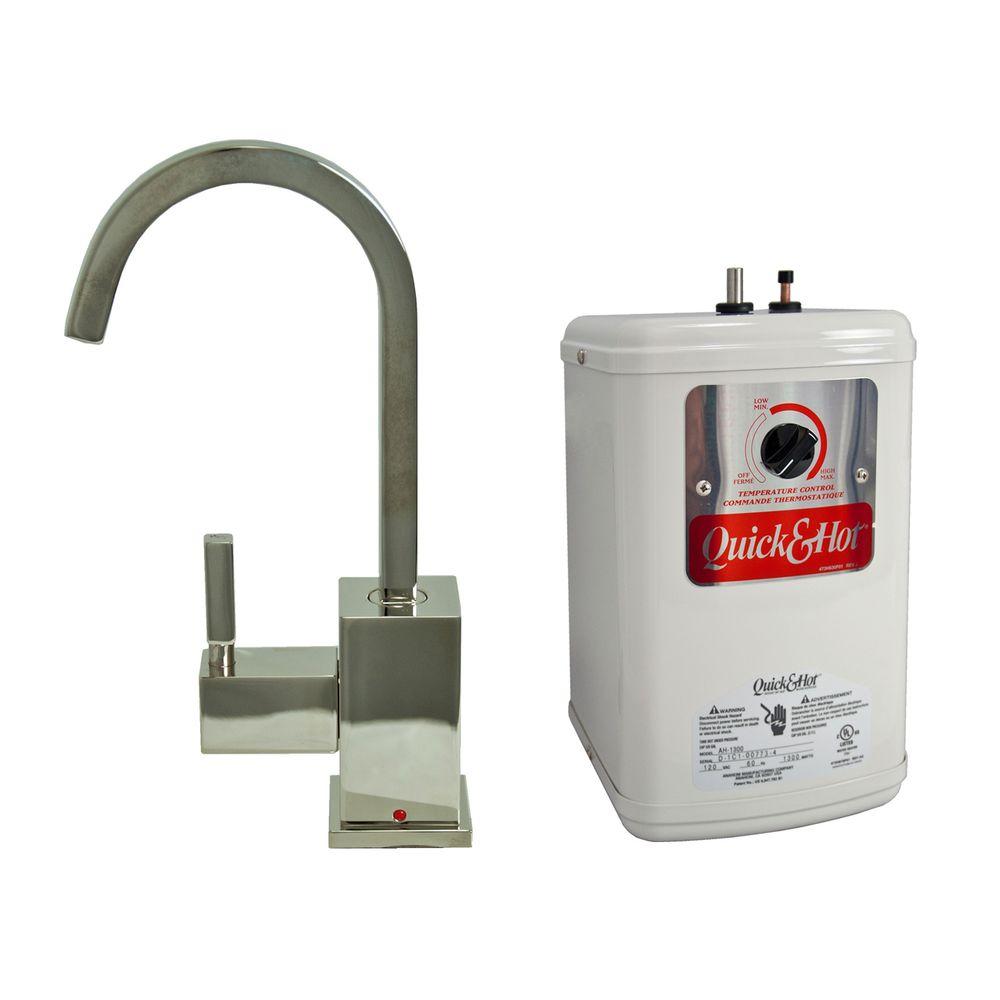Single Handle Hot Water Dispenser Faucet With Heating Tank In