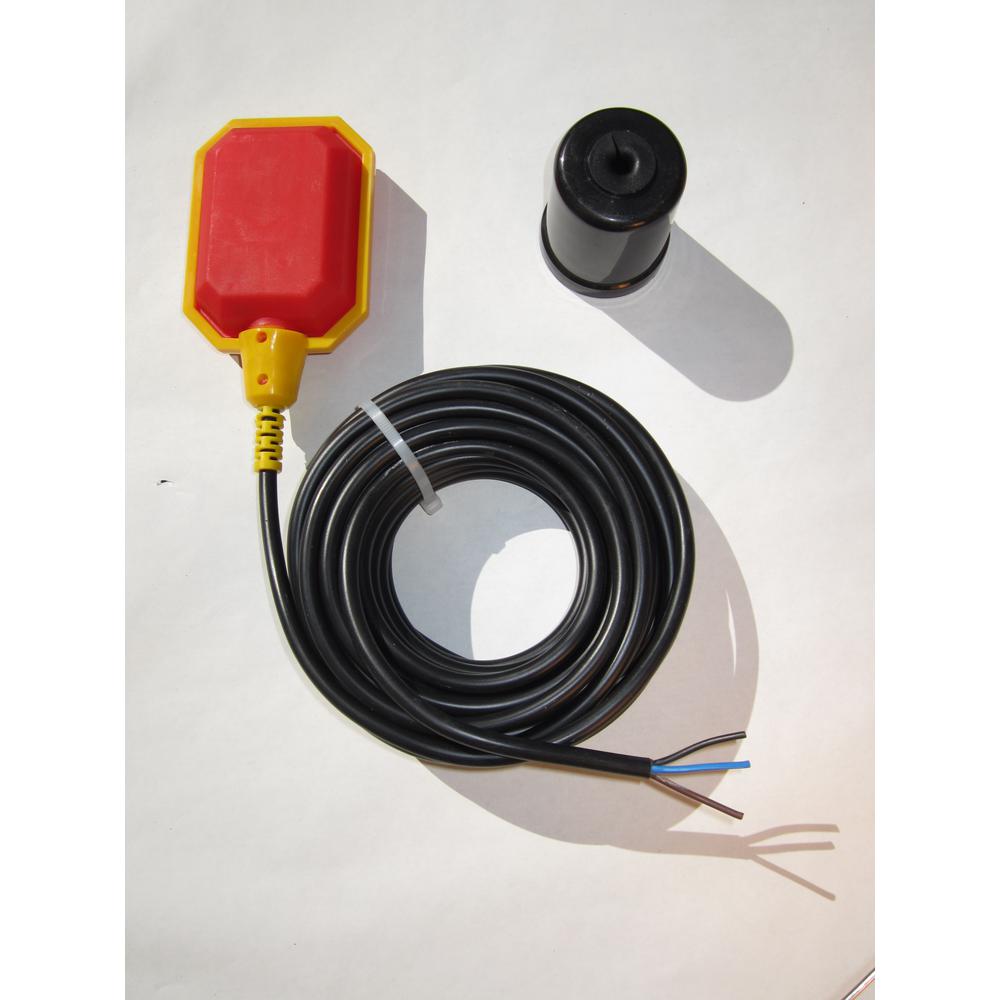 Sump Alarm Float Switch with 33 ft. Cable, Sump Pump (5 