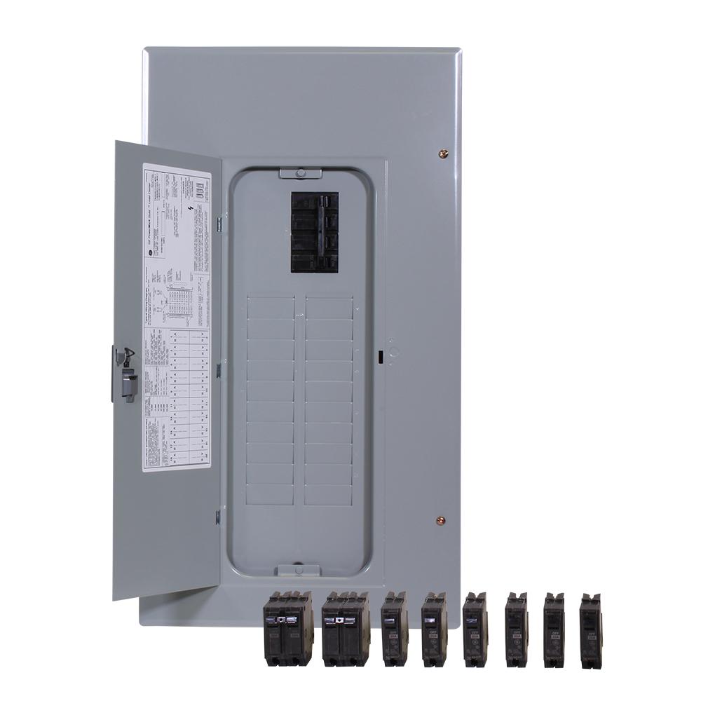 GE PowerMark Gold 200 Amp 20Space 20Circuit Indoor Main Breaker Value Kit Includes Select