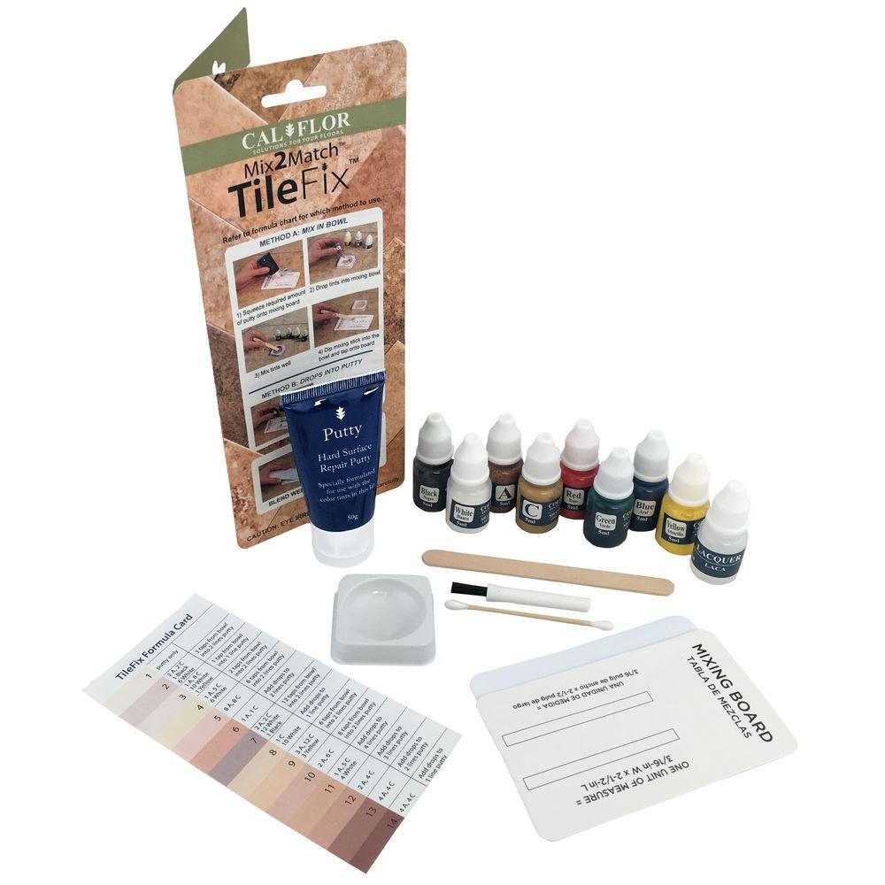 Calflor Tilefix Tile And Stone Repair Kit Fl49113cf The Home Depot Calflor Tilefix Tile And Stone Repair Kit Fl49113cf The Home Depot