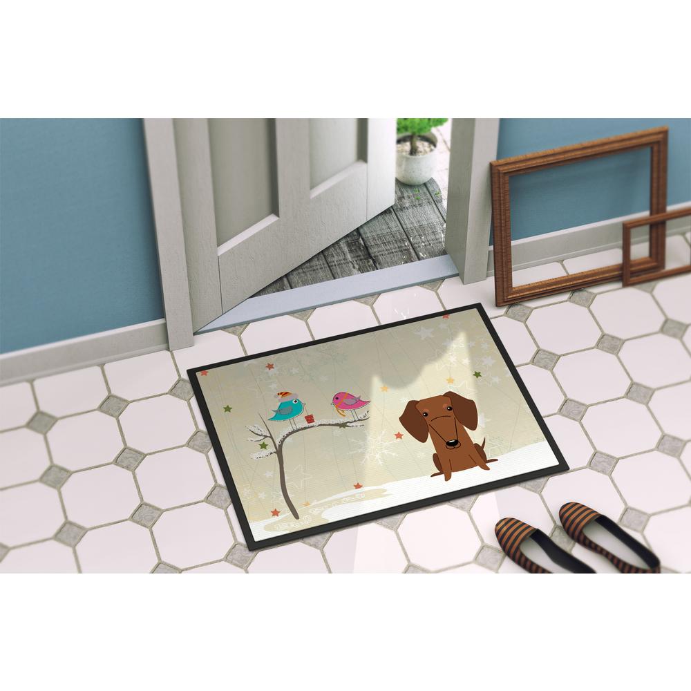 Multicolor Christmas Moose Doormat Rugs Non Slip Indoor//Outdoor