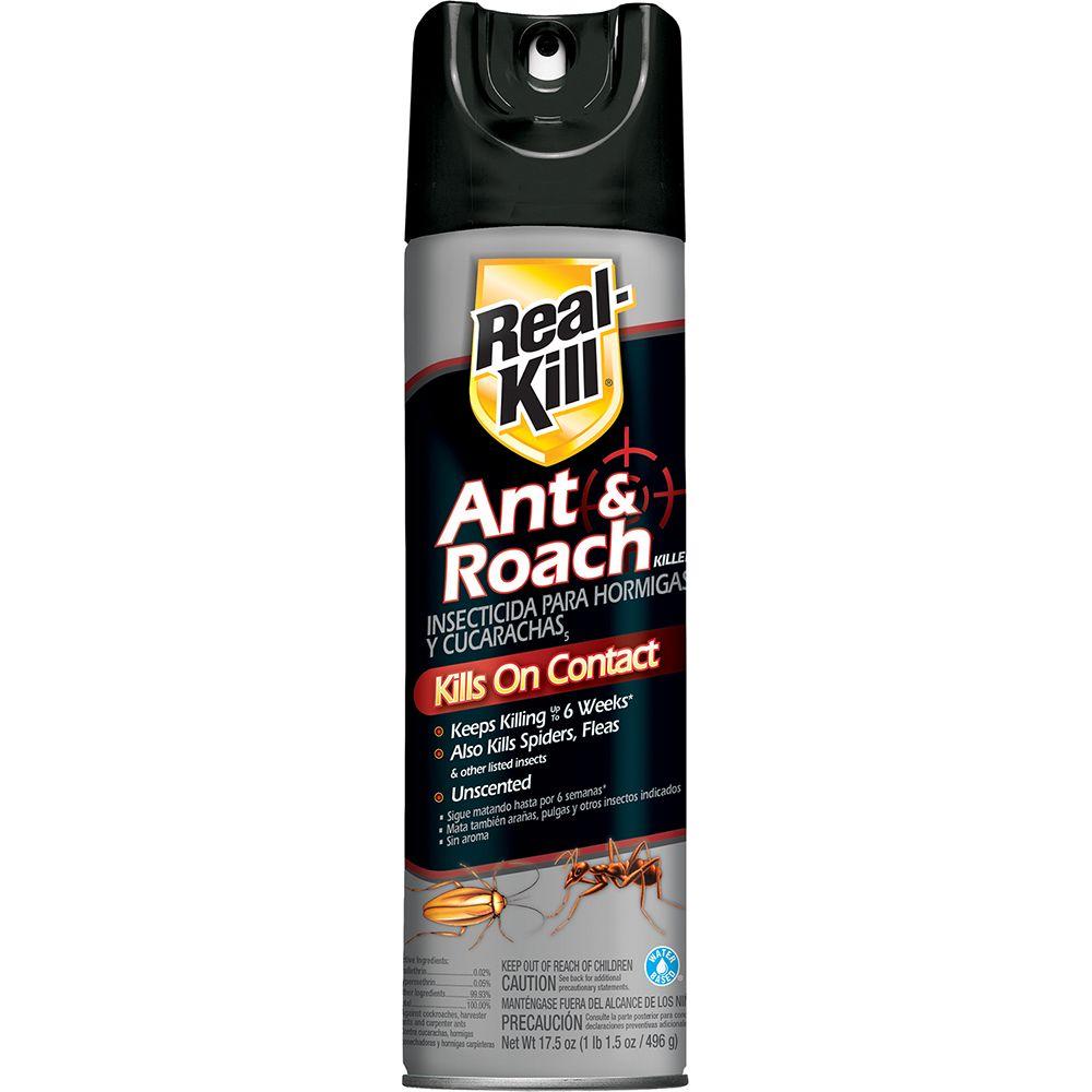 Eliminator Ant Roach And Spider Killer Spray Ant Roach Killer 17.5 oz. Aerosol Spray Durable Home Perimeter Insect