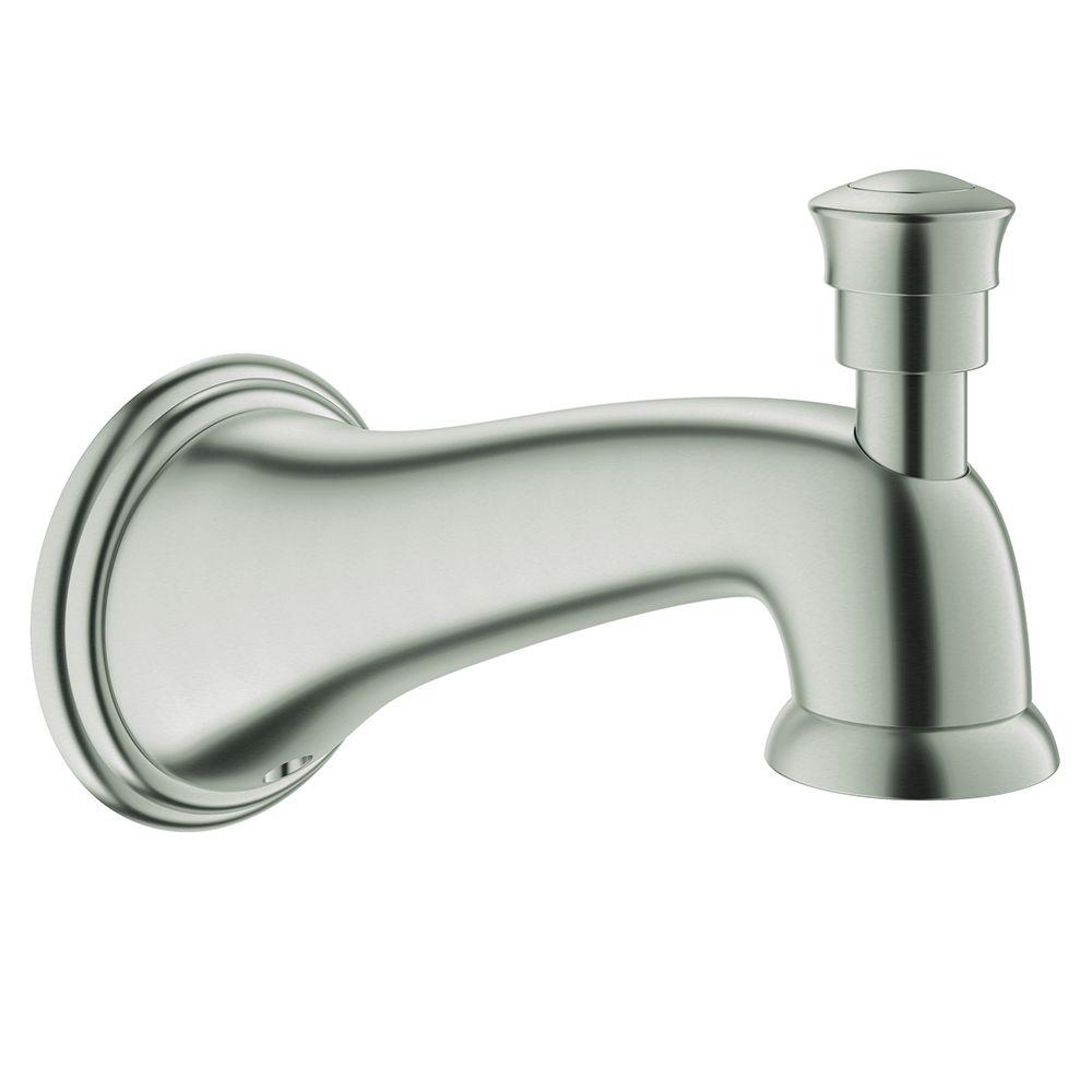GROHE Parkfield Tub Spout with Diverter in Brushed Nickel13338EN0