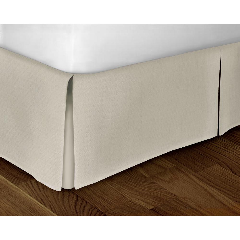 Rizzy Home Grey Solid Pattern King Bed Skirt Rizzy Home Grey Solid Pattern King Bed Skirt