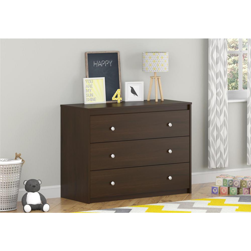 Ameriwood Sandhill 3 Drawer Resort Cherry Chest Hd83888 The Home