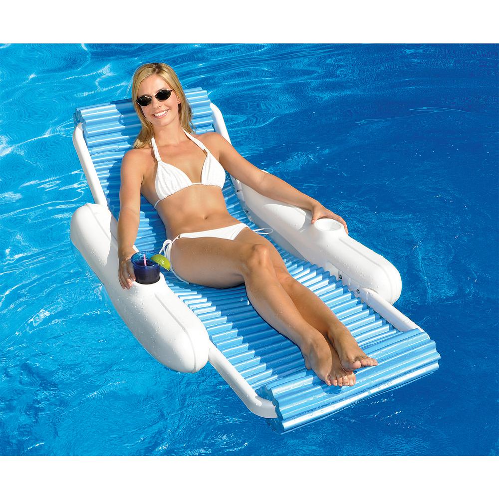 Swimline Eva Sunchaser Swimming Pool Floating Lounge Chair