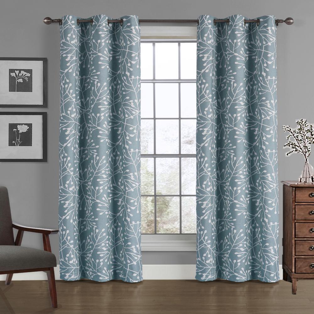 Home Styles Abstract Curtains Drapes Window Treatments