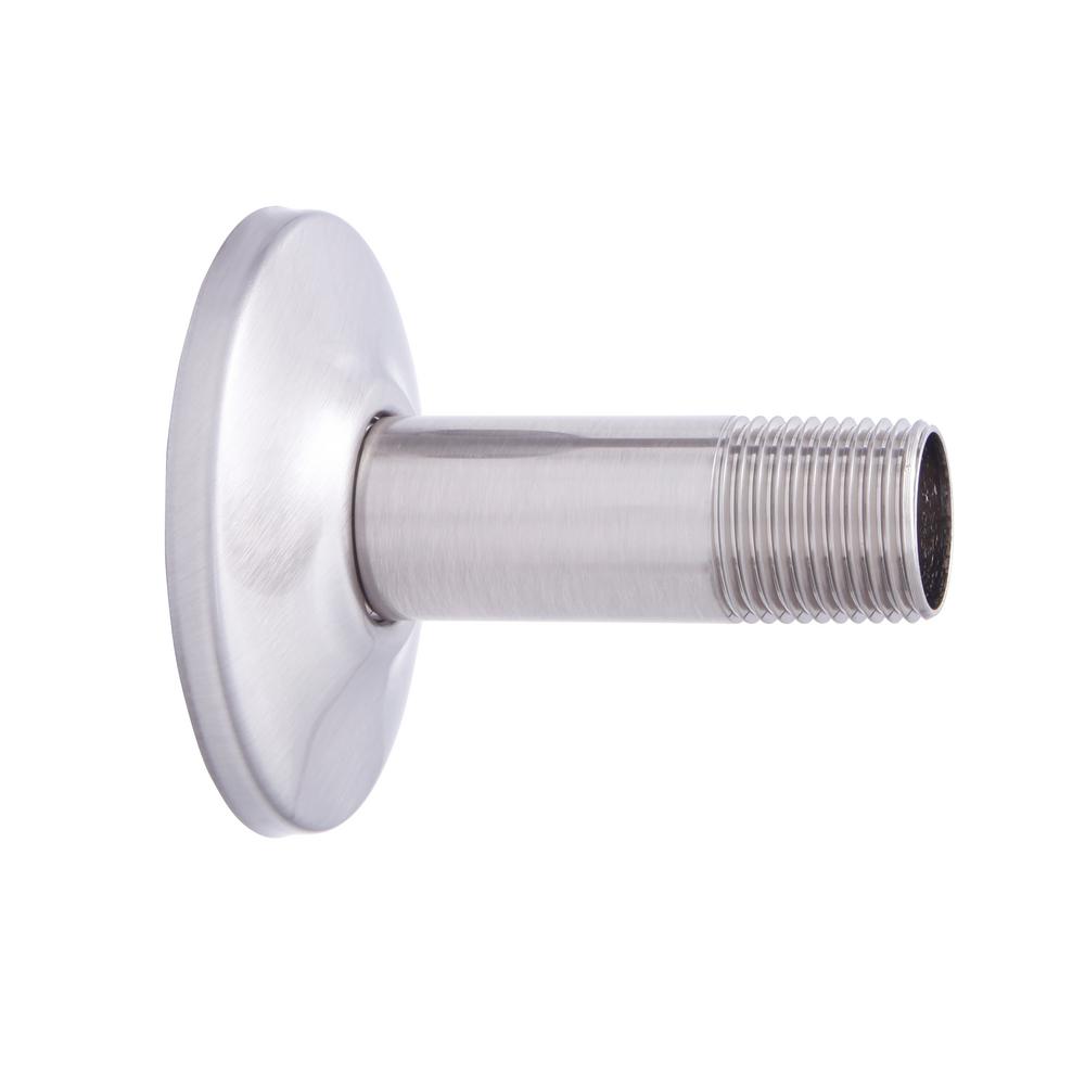 Dyconn 3 In Straight Shower Arm And Brushed Nickel Wsa1603 Bn The Home Depot - Delta Shower Arm Extension Brushed Nickel Dyconn 3 In Straight Shower Arm And Brushed Nickel Wsa1603 Bn The Home Depot - Delta Shower Arm Extension Brushed Nickel