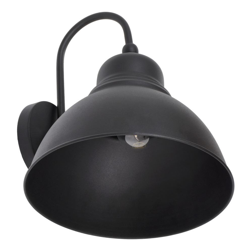 Sylvania Dover 1 Light Antique Black Outdoor Wall Mount Barn Sconce With Edison Led Bulb Included Sylvania Dover 1 Light Antique Black Outdoor Wall Mount Barn Sconce With Edison Led Bulb Included
