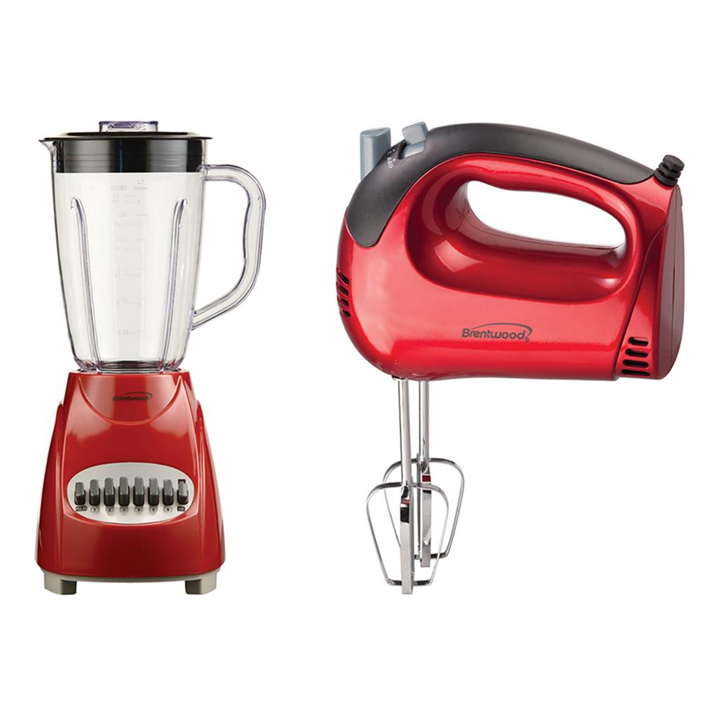 red hand mixer electric
