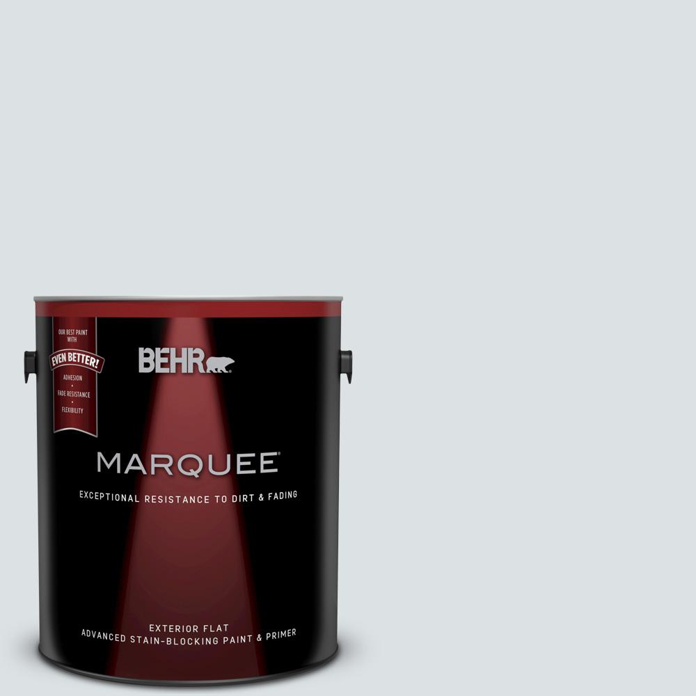 BEHR MARQUEE 1-gal. #MQ3-27 Etched Glass Flat Exterior Paint-445001 ...