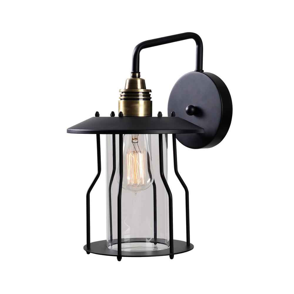  Home Decorators Collection McCarthy  1 Light Bronze Outdoor 