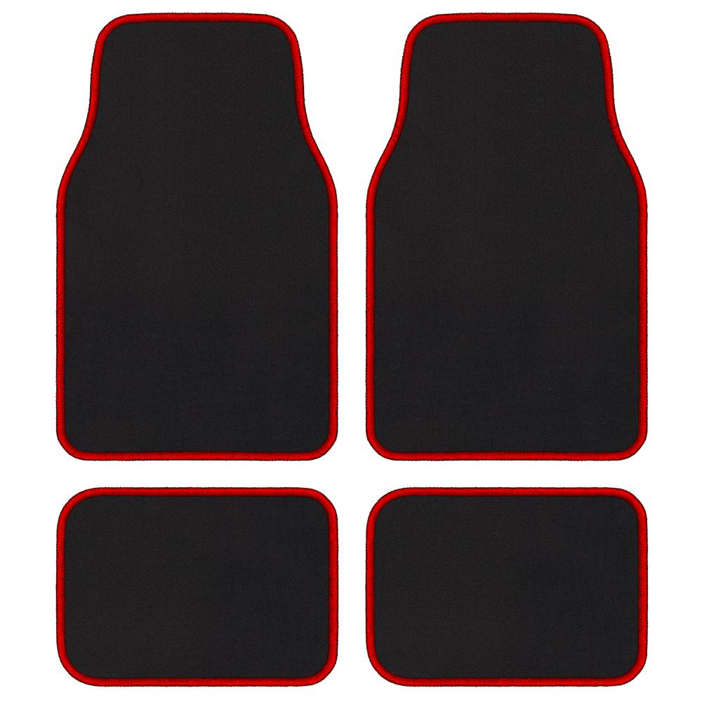 red car floor mats