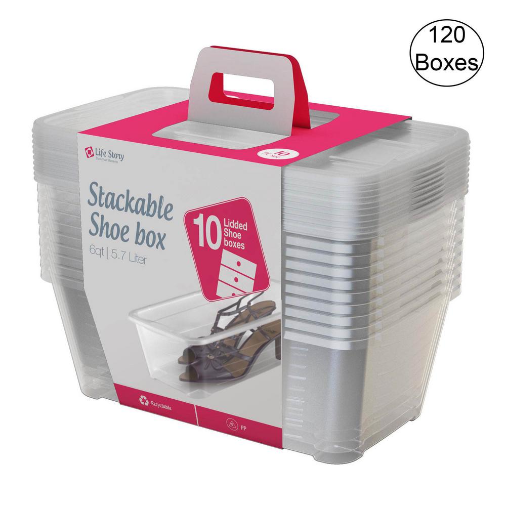 stackable storage boxes