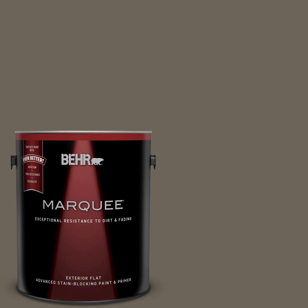 Behr Marquee 1 Gal N360 6 Patio Stone Flat Exterior Paint 445301 N360 6 Patio Stone Flat Exterior Paint
