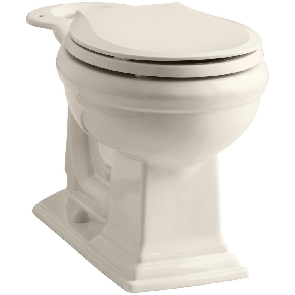 KOHLER Memoirs Comfort Height Round Front Toilet Bowl Only in AlmondK