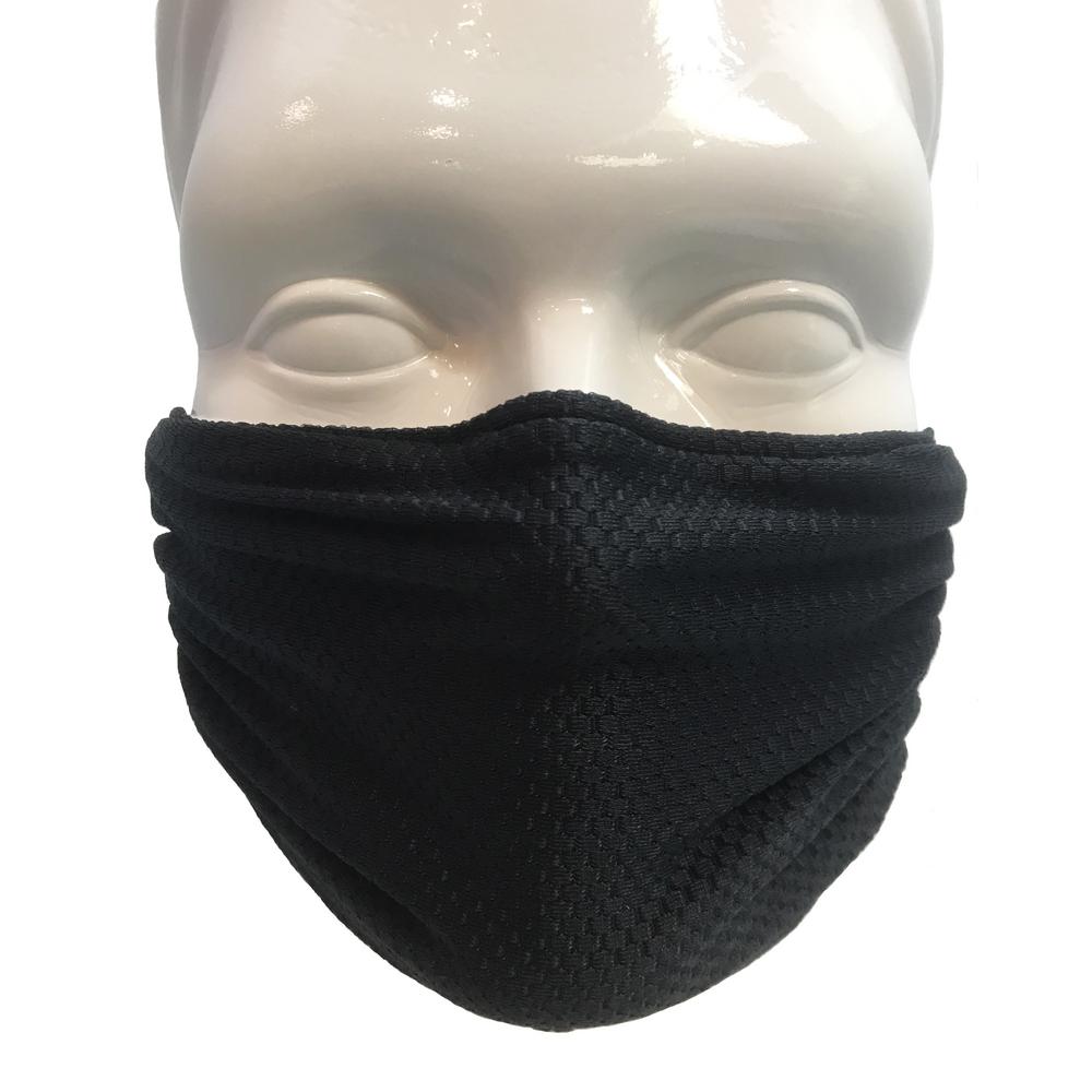 Black Dust Pollen Germ Mask Reusable Washable Drywall 