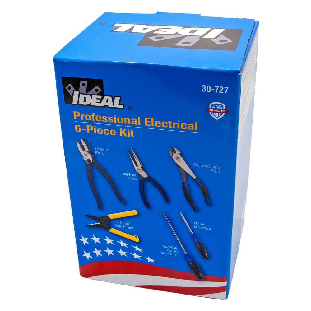 IDEAL® 30-727 Professional Electrician Kit  6 Pieces