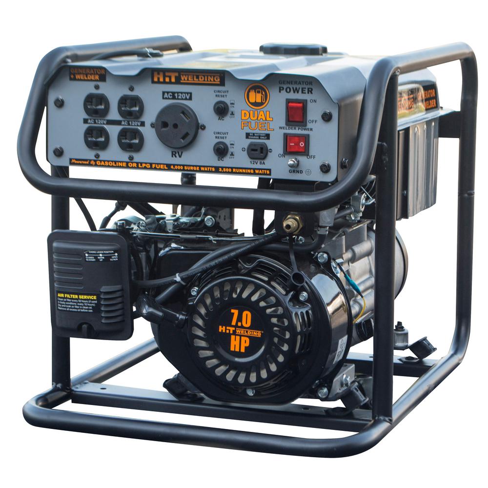 Dual Fuel Portable Generators Generators The Home Depot