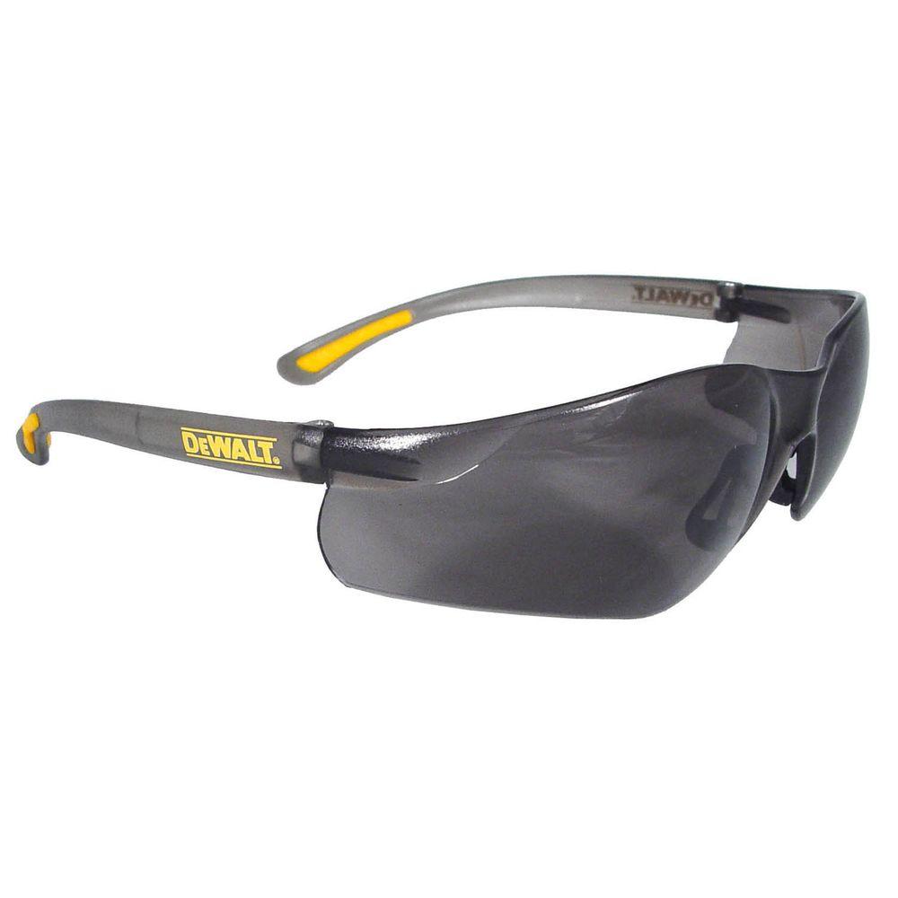 Dewalt Safety Glasses Contractor Pro With Smoke Lens Dpg52 2c The Home Depot