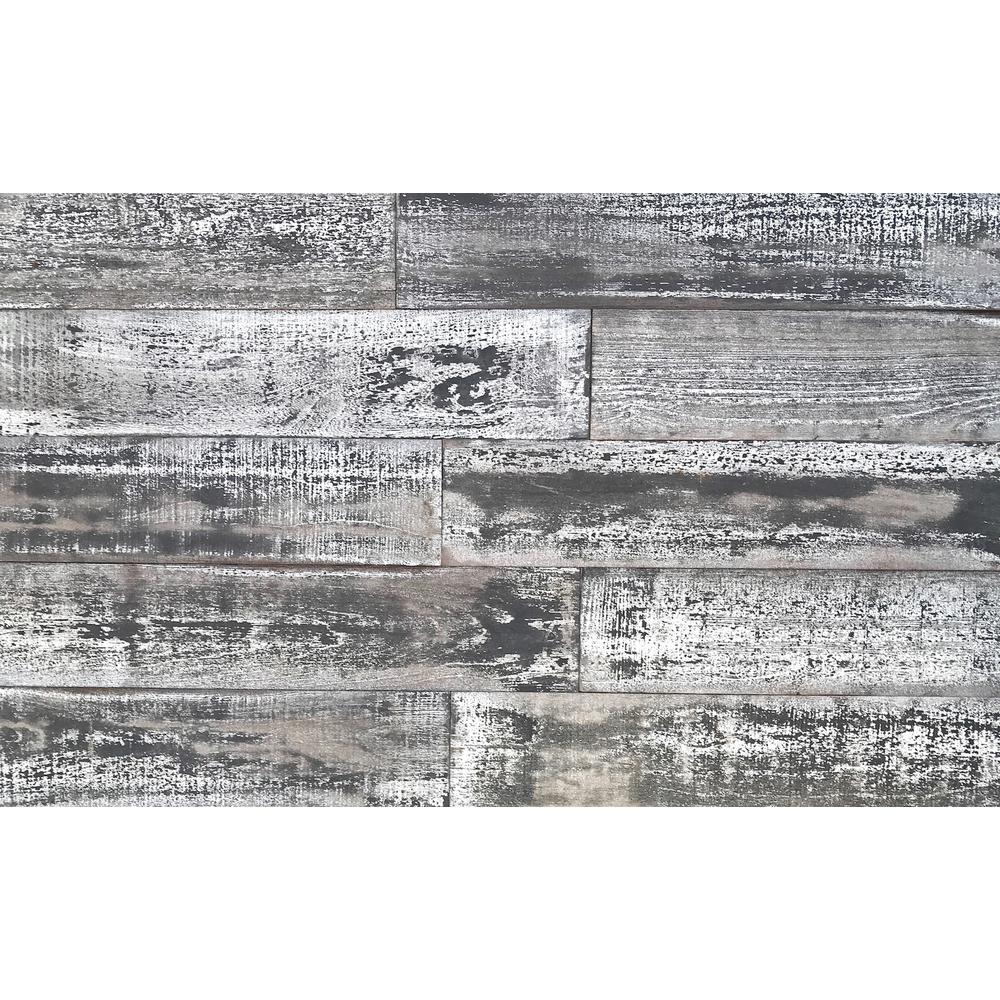 Easy Planking Thermo Treated 1 4 In X 5 Ft Whitewash Barn Wood Wall Planks 10 Sq Per 6 Pack 11338 The Home Depot - Weathered Wood Wall Planks Easy Planking Thermo Treated 1 4 In X 5 Ft Whitewash Barn Wood Wall Planks 10 Sq Per 6 Pack 11338 The Home Depot - Weathered Wood Wall Planks