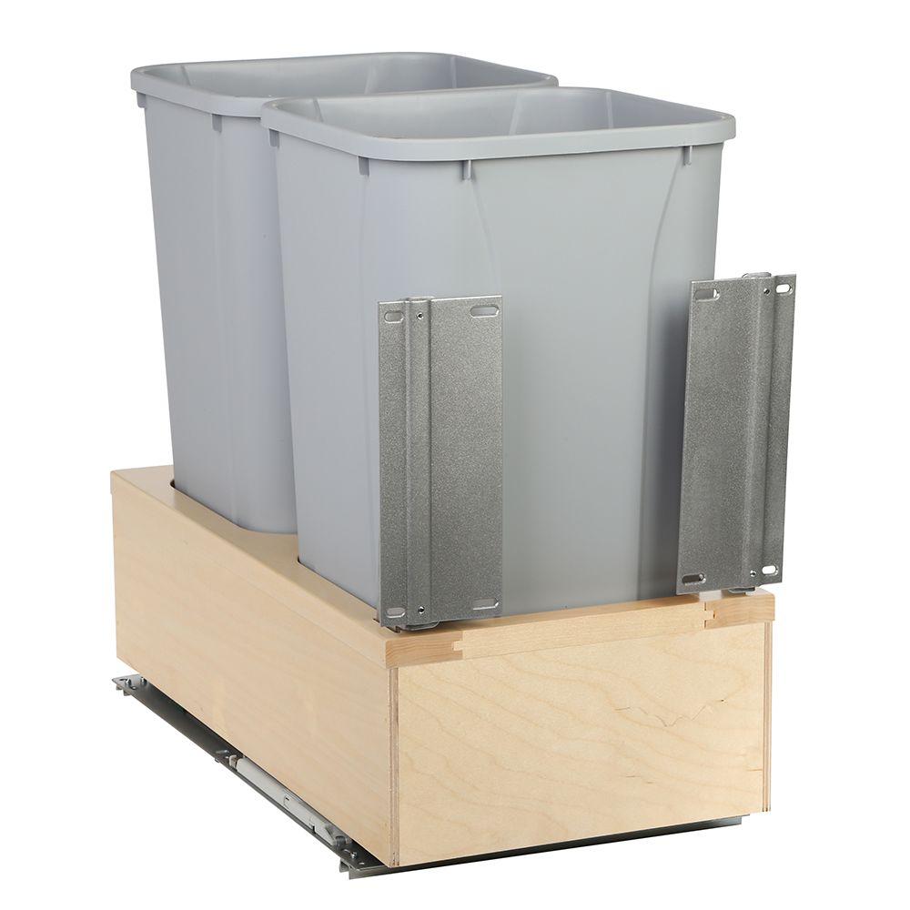 Knape Vogt 20 In H X 12 W 22 D Wooden 27 Qt Undermount Knape Vogt 20 In H X 12 W 22