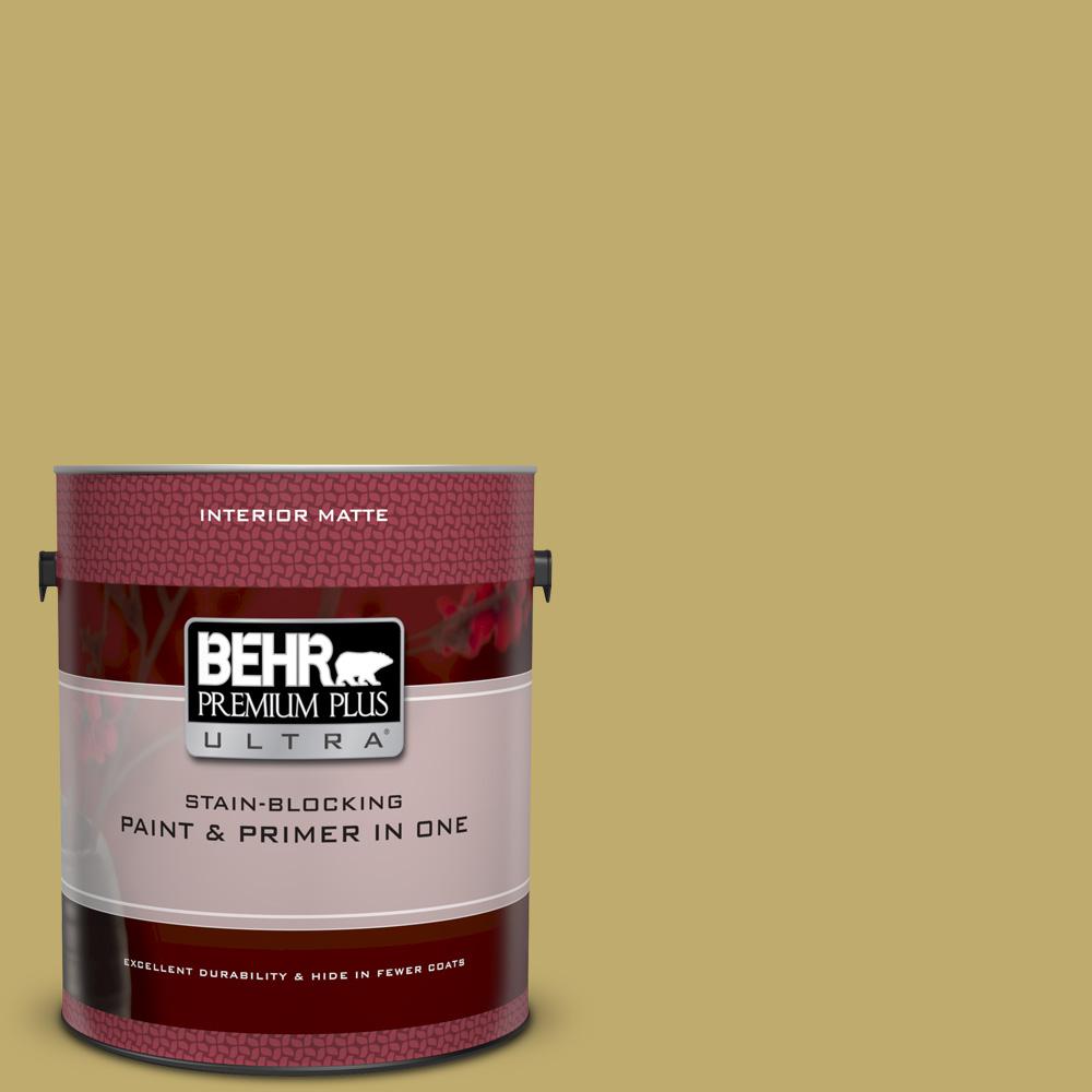 Behr Premium Plus Ultra 1 Gal M310 5 Chilled Wine Matte Interior M310 5 Chilled Wine Matte Interior Paint And Primer In One