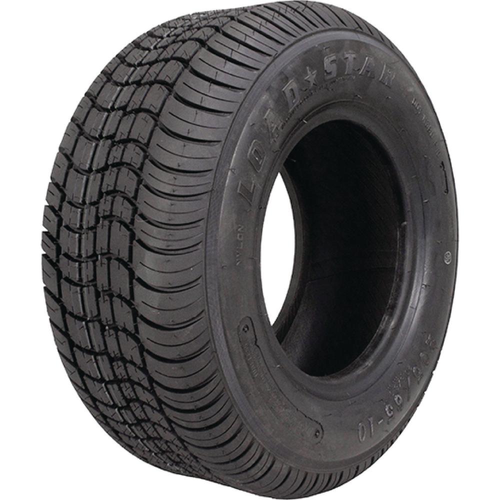 Loadstar 205/65-10 910 Lb. Load Capacity Low Profile B Ply Trailer Tire ...