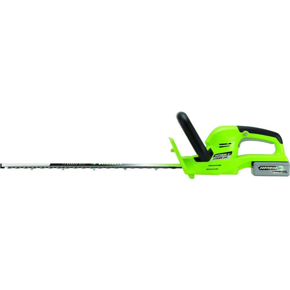 electric hedge trimmer home depot