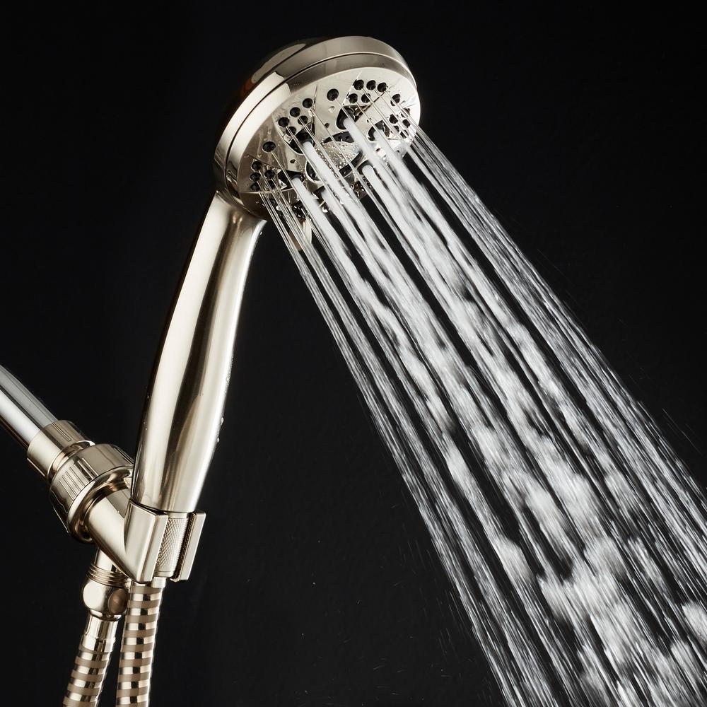 Kink Free Hose Handheld Shower Heads Shower Heads The Home Depot