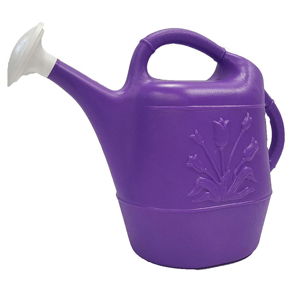 UPC 078304630711 product image for UNION PRODUCTS 2 Gal. Plastic Indoor/Outdoor Plant Watering Can in Purple | upcitemdb.com