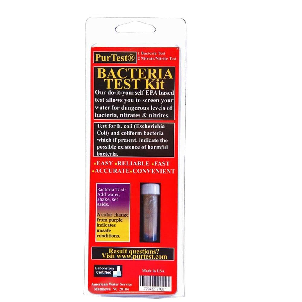 PurTest Bacteria Test Kit700 The Home Depot