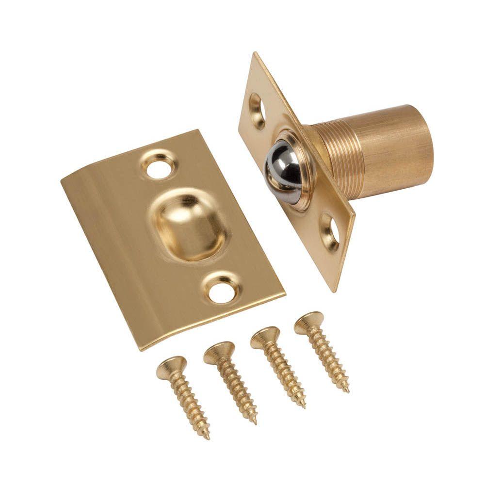 Everbilt Solid Brass Adjustable Ball Catch-13602 - The Home Depot