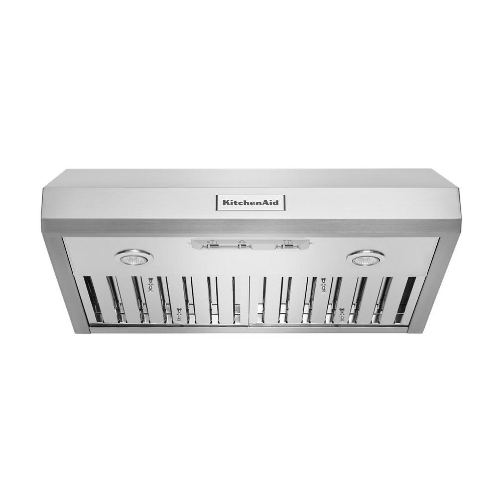 36 In Under The Cabinet Commercial Style Range Hood Stainless Steel