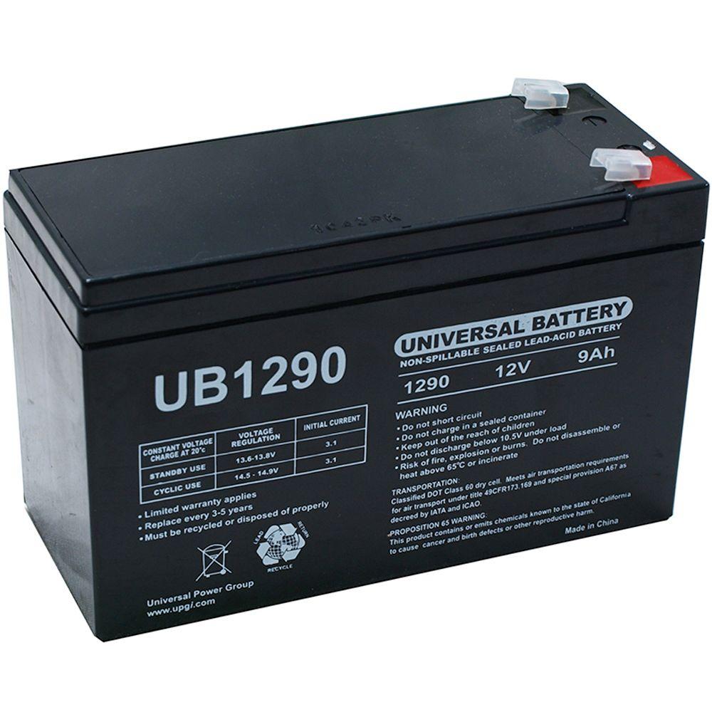 thumbnail image 2 of Casil 12 Volt 9 Amp Rechargeable Sealed Lead Acid SLA AGM Replacement... 2 of 12
