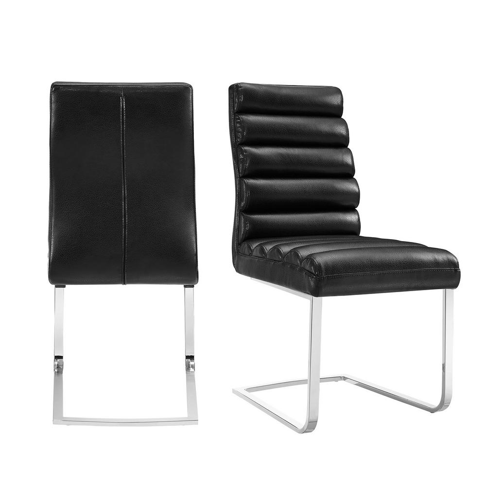 Picket House Furnishings Soho Black Modern Dining Chair Dbx700sc Soho Black Modern Dining Chair