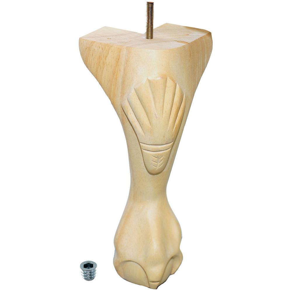 Furniture Leg Unfinished The Home Depot Unfinished