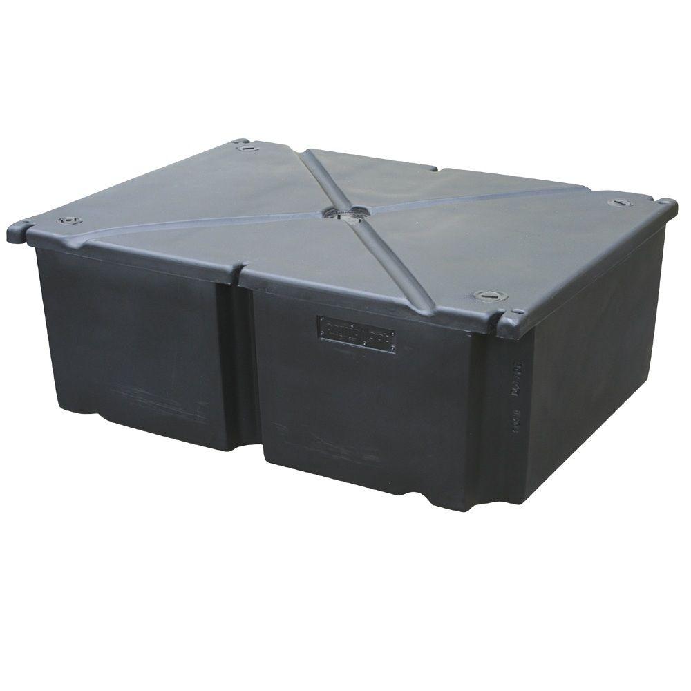 Patriot Docks 48 in. x 24 in. x 12 in. Rectangular Float10862 The