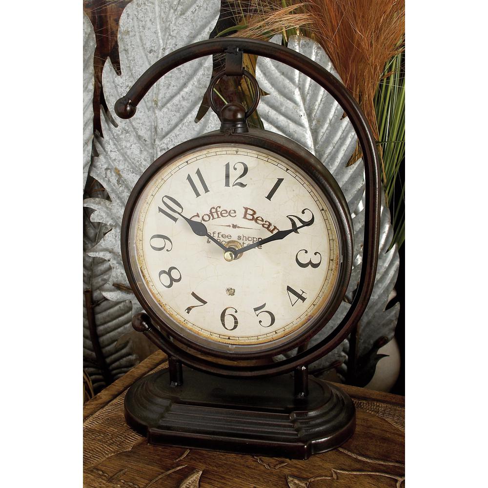 11 In X 7 Multi Round International Caf Desk Clocks Set Of 4