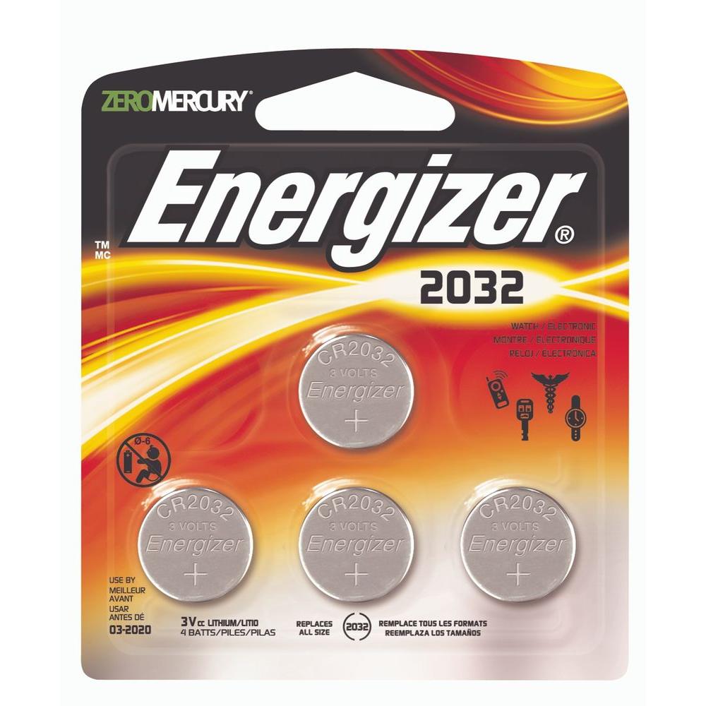 Energizer 2032 3-Volt Battery (2-Pack)-2032BP-2 - The Home Depot